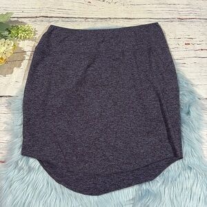 Oiselle Purple Spacedye Mini Active Lounge Skirt